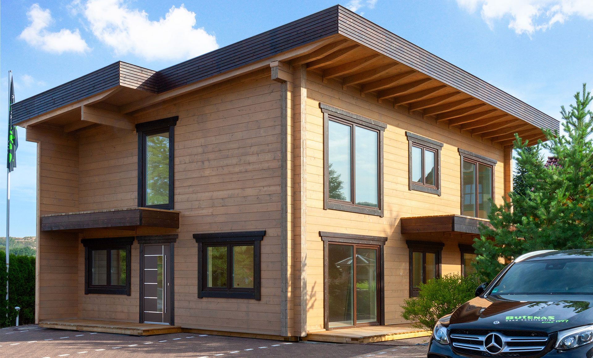 Wooden Residential Houses