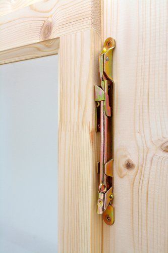 Wooden house windows