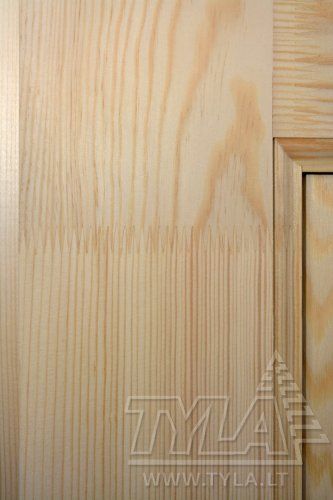 Wooden house doors