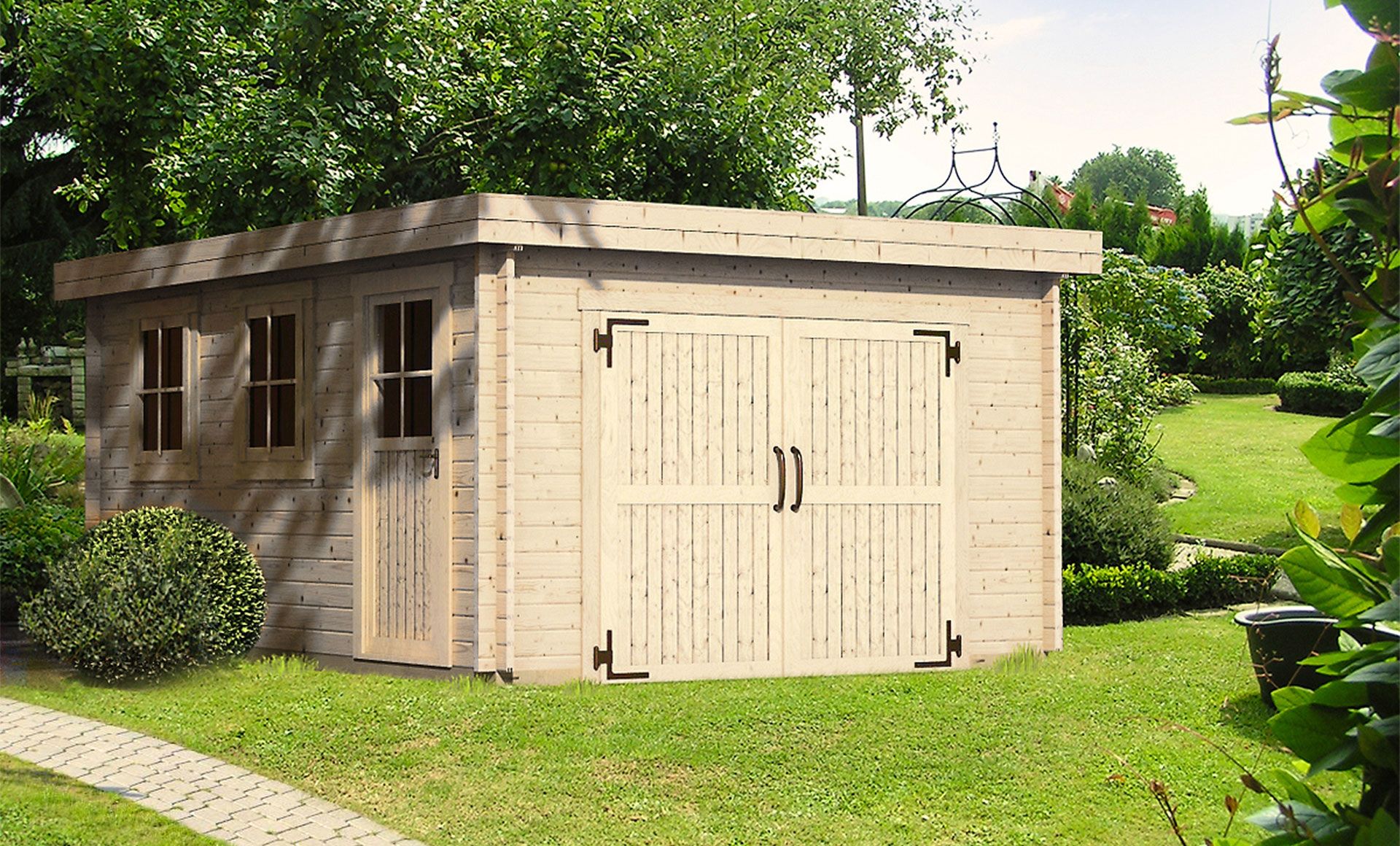 Wooden Garages