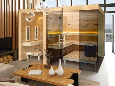 Wooden Indoor Saunas